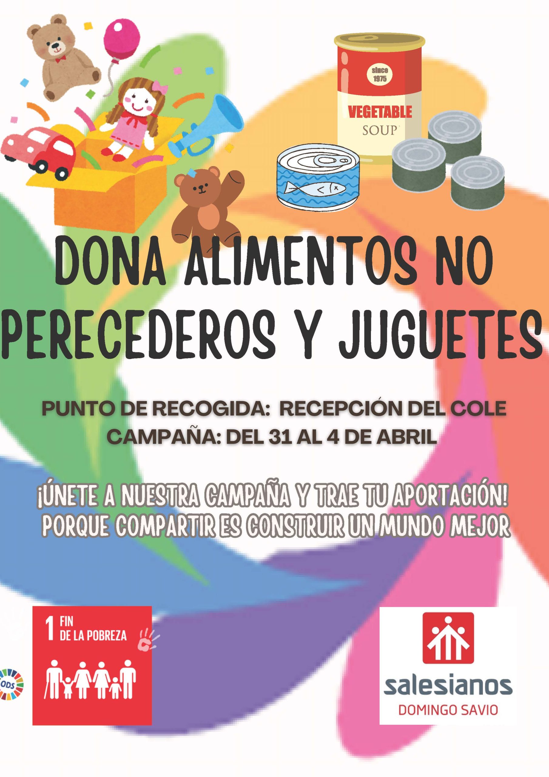 Lee más sobre el artículo ¡Nos unimos al ODS 1 con una campaña solidaria! 🌍❤️