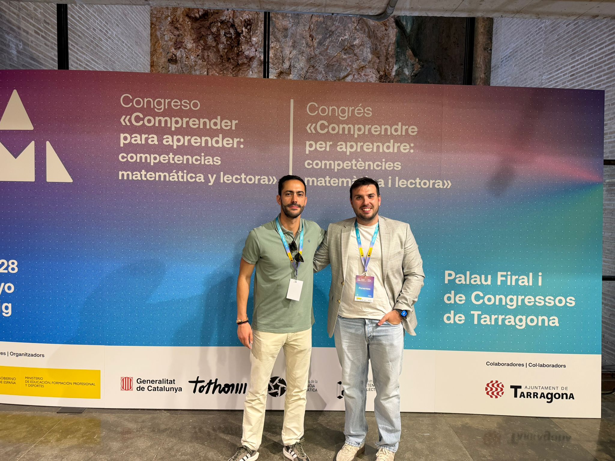 Ponencia Congreso de Competencia Lectora y Matemática en Tarragona